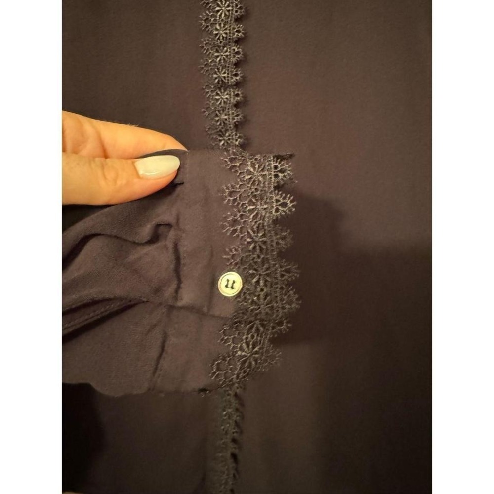Reiss‎ Lace Detail Button Up Shirt - Picture 4 of 8